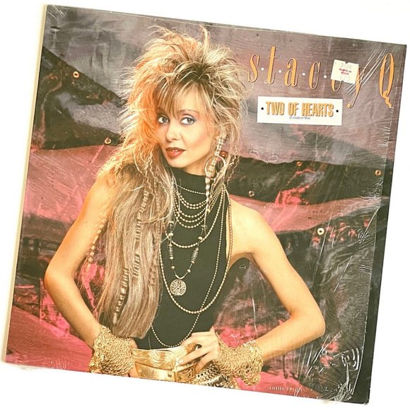 Stacey Q TWO OF HEARTS European Mix VINYL RECORD 1986 CANADA 1st Ed. 36Yrs! RARE - Picture 1 of 8